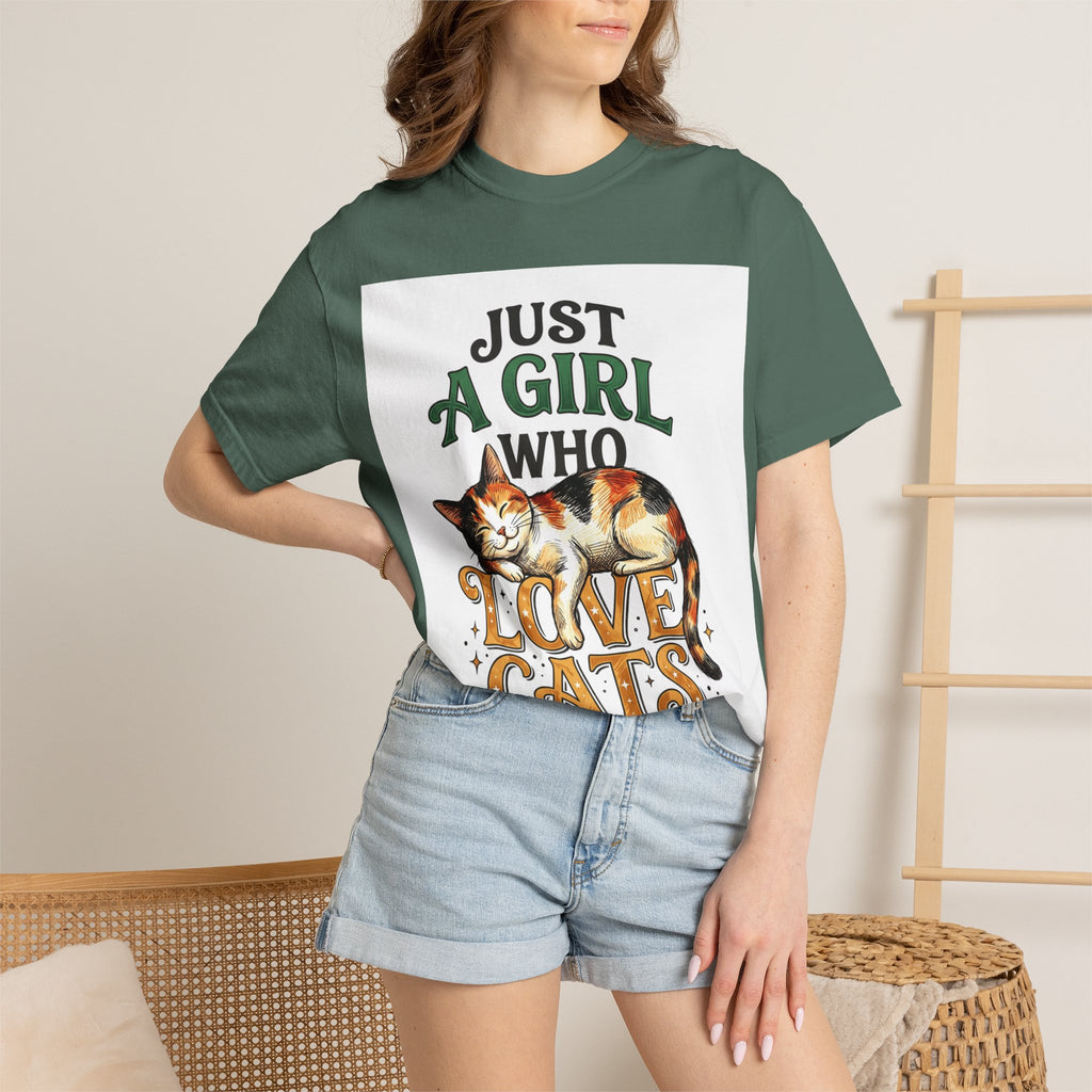 Just a Girl Who Loves Cats T-Shirt