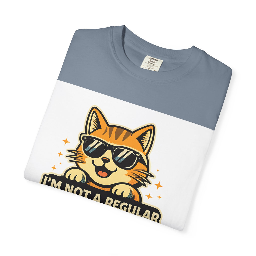 Cool Cat Mom T-Shirt — "I'm Not a Regular Cat Mom, I'm a Cool Cat Mom" Cute Cat Graphic Tee