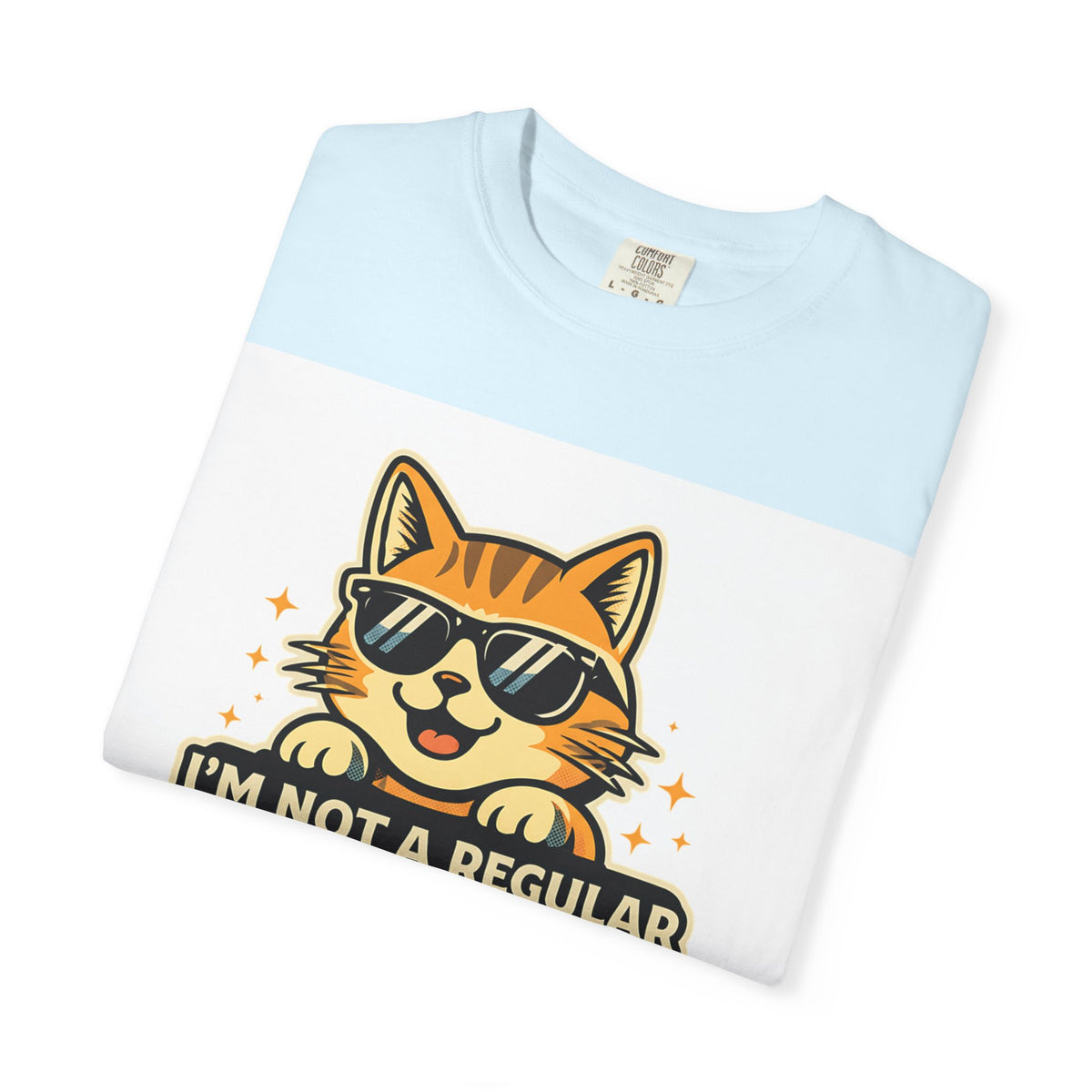 Cool Cat Mom T-Shirt — "I'm Not a Regular Cat Mom, I'm a Cool Cat Mom" Cute Cat Graphic Tee
