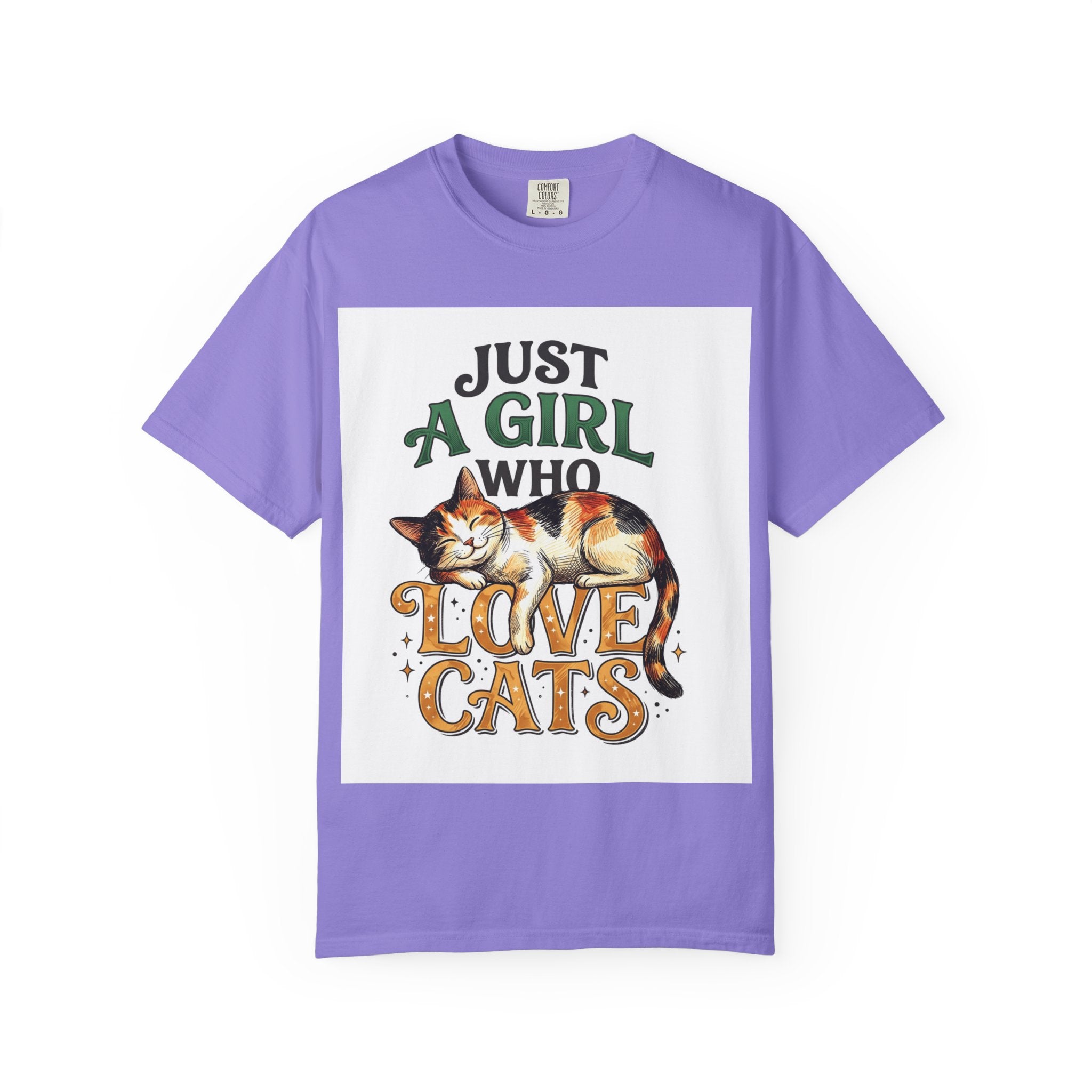 Just a Girl Who Loves Cats T-Shirt