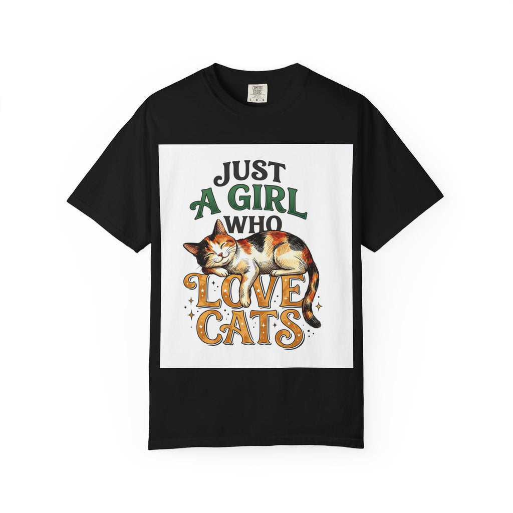 Just a Girl Who Loves Cats T-Shirt