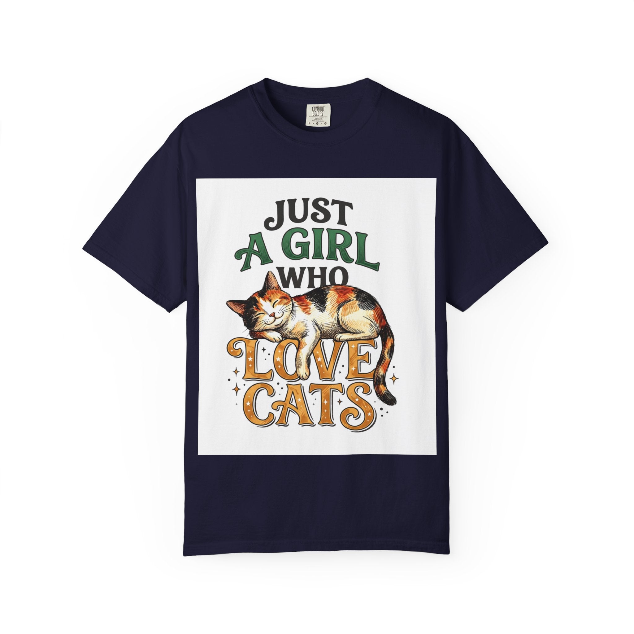 Just a Girl Who Loves Cats T-Shirt