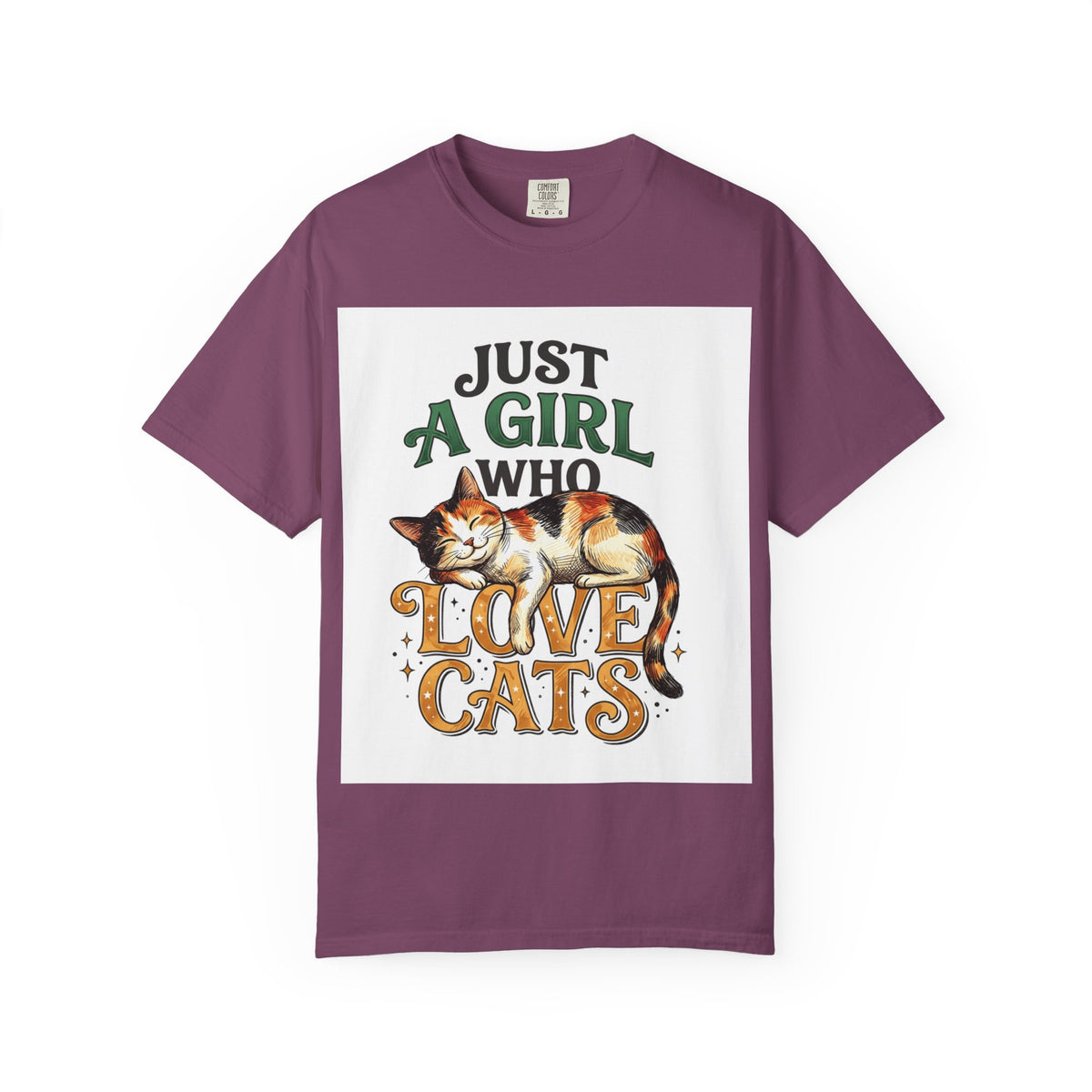 Just a Girl Who Loves Cats T-Shirt