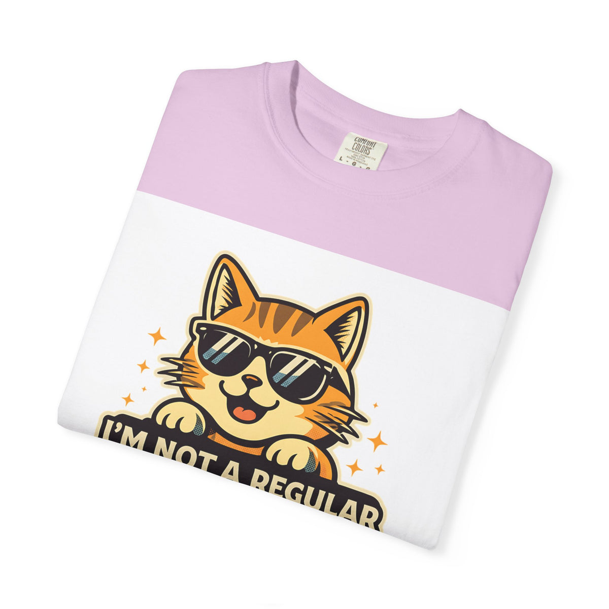 Cool Cat Mom T-Shirt — "I'm Not a Regular Cat Mom, I'm a Cool Cat Mom" Cute Cat Graphic Tee