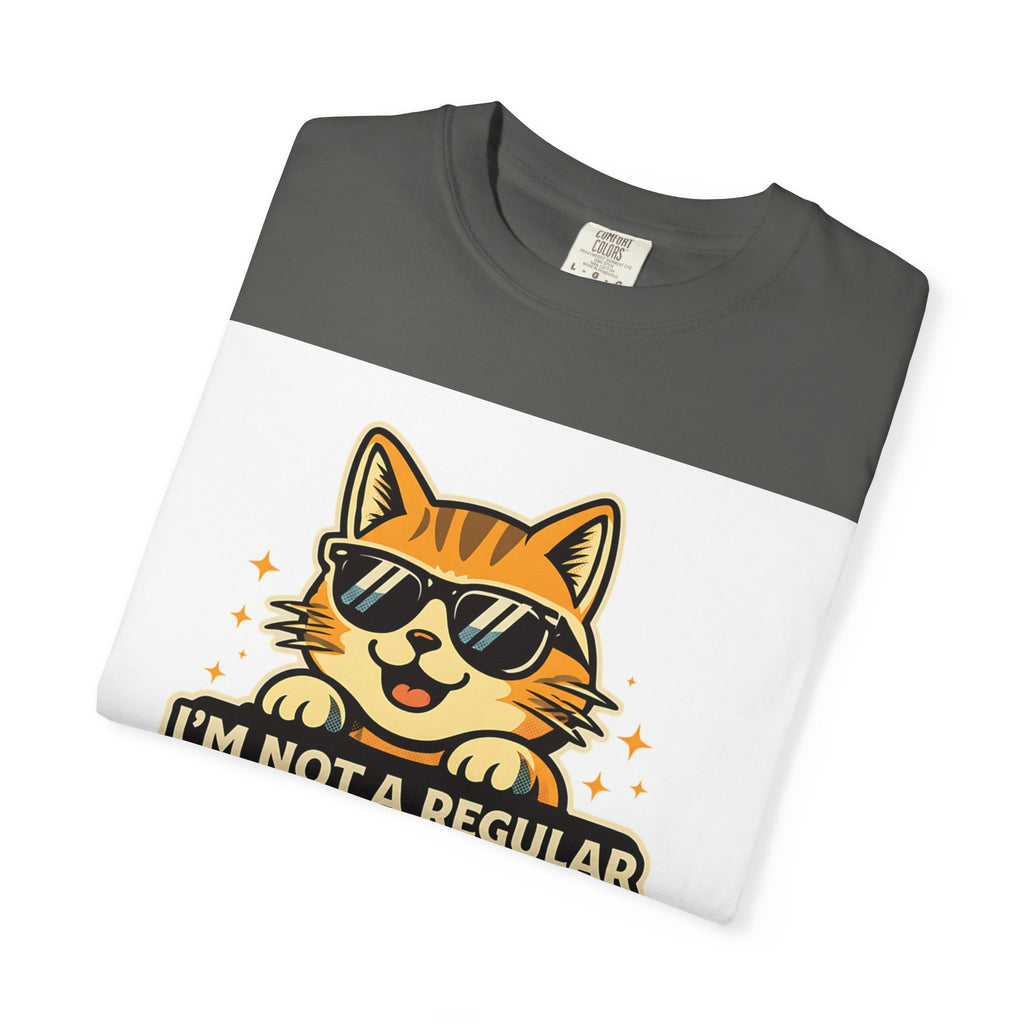 Cool Cat Mom T-Shirt — "I'm Not a Regular Cat Mom, I'm a Cool Cat Mom" Cute Cat Graphic Tee