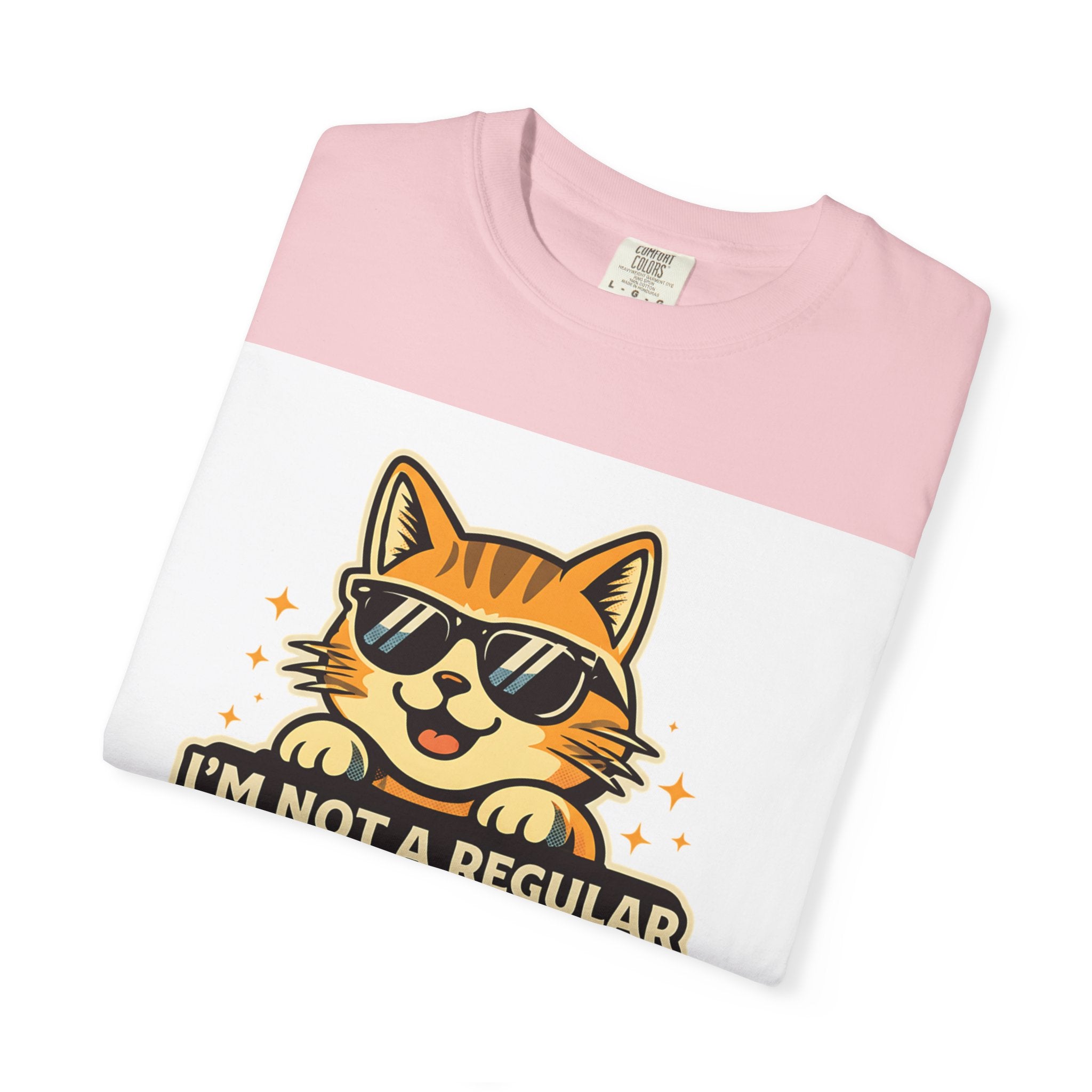 Cool Cat Mom T-Shirt — "I'm Not a Regular Cat Mom, I'm a Cool Cat Mom" Cute Cat Graphic Tee
